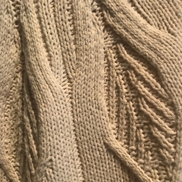 Chaps crew neck sweater with sparkle threads Sz L - Picture 4 of 4